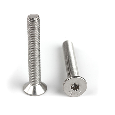 工业熊304不锈钢内六角沉头螺钉DIN7991